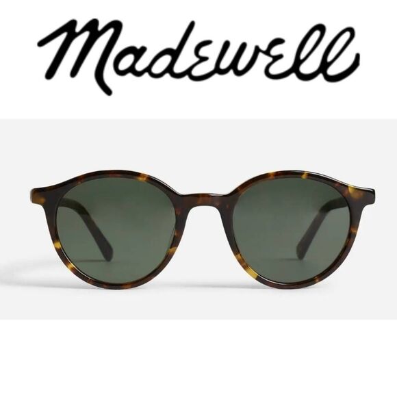 Madewell Accessories - Madewell Layton Tortoise Shell Sunglasses with NEW Soft Leather Case